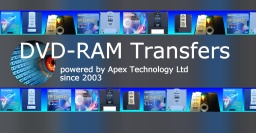 DVD-RAM Disk Transfer and Conversions